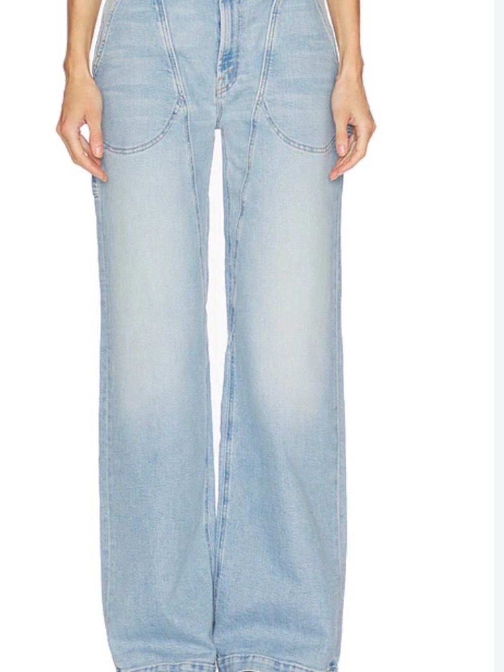 MOTHER The Chisel Sneak Jeans in Complete 36